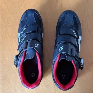 Peloton Black and Red Sneakers